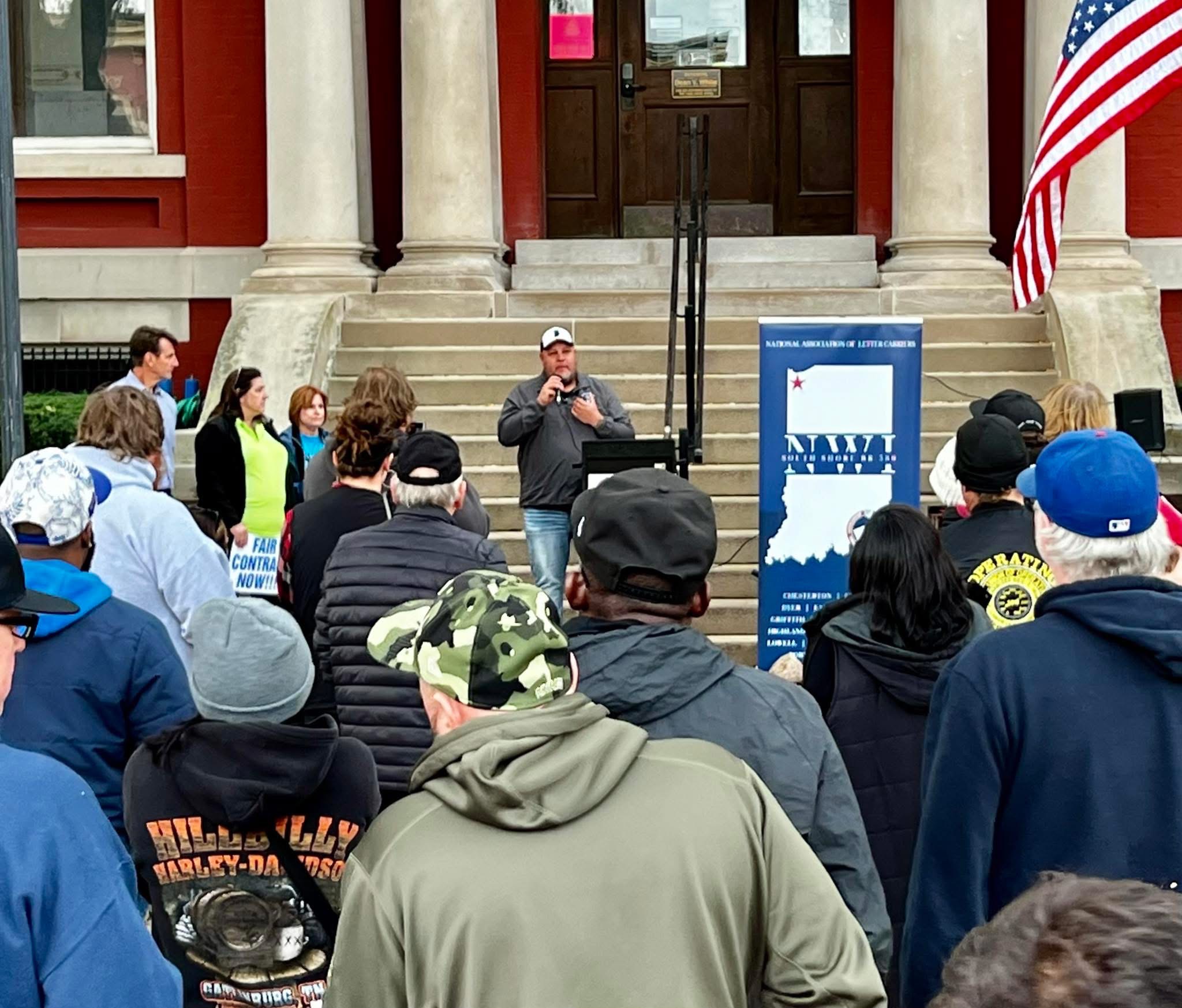 Rally For Postal Workers