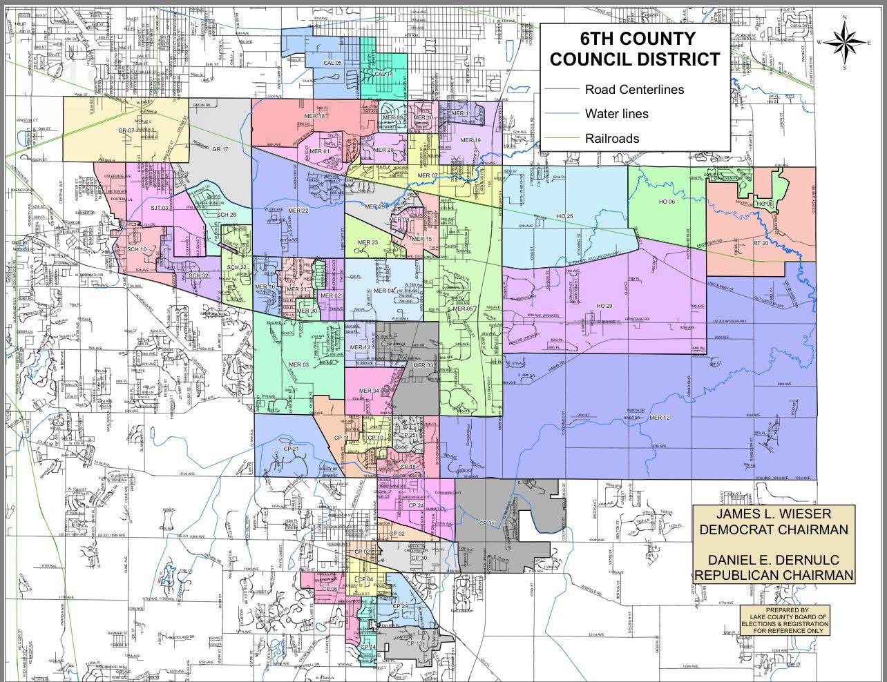 District map for Steven A. Minchuk's district